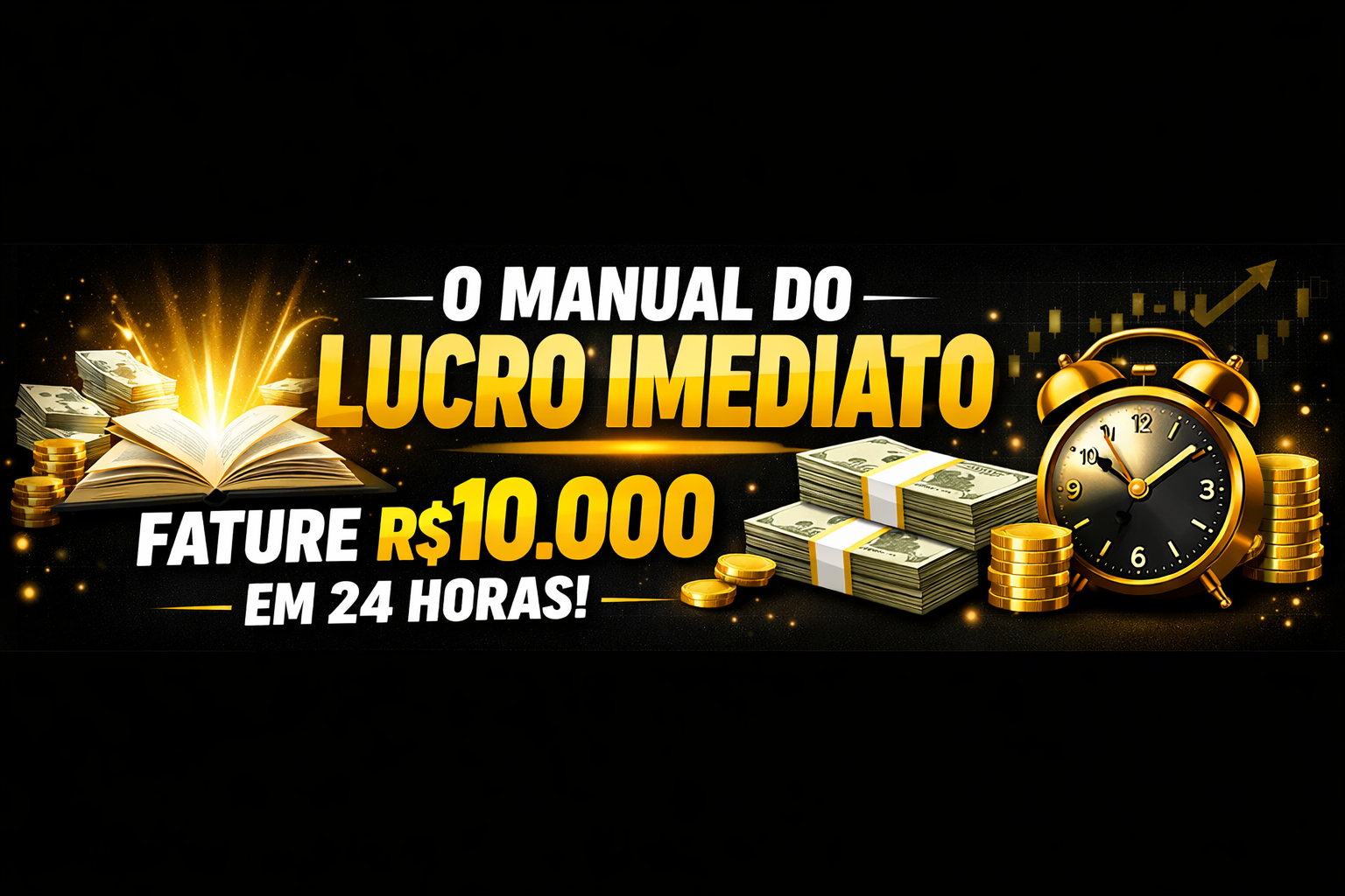 O Manual do Lucro Imediato – Como faturar R$ 10.000,00 em até 24 horas